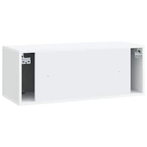 Nástěnná TV skříň Bílá 78,5 x 31 x 30 cm Kompozitní dřevo - obrázek 8