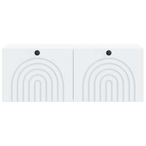 Nástěnná TV skříň Bílá 78,5 x 31 x 30 cm Kompozitní dřevo - obrázek 6