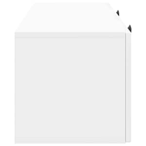 Nástěnná TV skříň Bílá s vysokým leskem 78,5 x 31 x 30 cm - obrázek 7