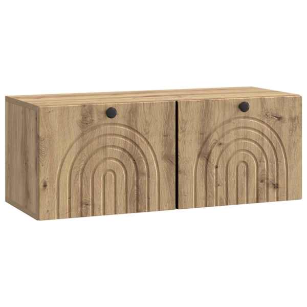 vidaXL Rippuv TV kapp 78,5 x 31 x 30 cm Artisan tamm Tehispuit