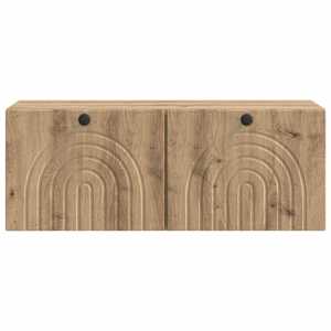Nástěnná TV skříň 78,5 x 31 x 30 cm Dub artisan - obrázek 6