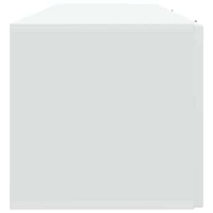 Nástěnná TV skříň Bílá 98 x 31 x 30 cm Kompozitní dřevo - obrázek 7