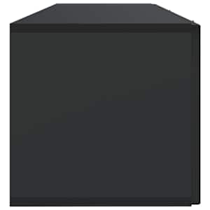 Nástěnná TV skříň Černá 98 x 31 x 30 cm Kompozitní dřevo - obrázek 7