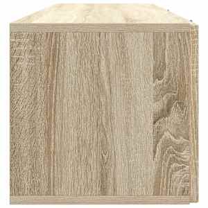 Nástěnná TV skříň Dub sonoma 98 x 31 x 30 cm Kompozitní dřevo - obrázek 7