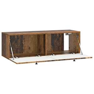 Nástěnná TV skříň Staré dřevo 98 x 31 x 30 cm Kompozitní dřevo - obrázek 5