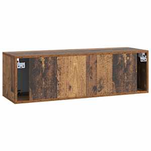 Nástěnná TV skříň Staré dřevo 98 x 31 x 30 cm Kompozitní dřevo - obrázek 8