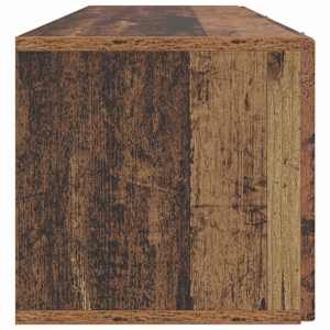 Nástěnná TV skříň Staré dřevo 98 x 31 x 30 cm Kompozitní dřevo - obrázek 7