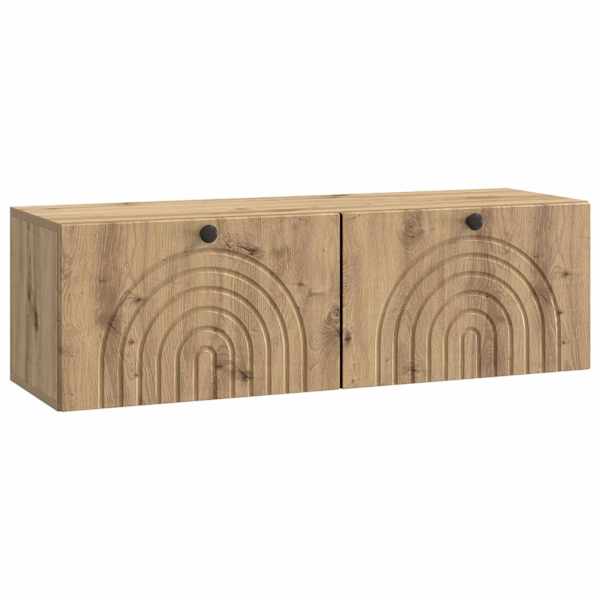 vidaXL Rippuv TV kapp 98 x 31 x 30 cm Artisan tamm Tehispuit