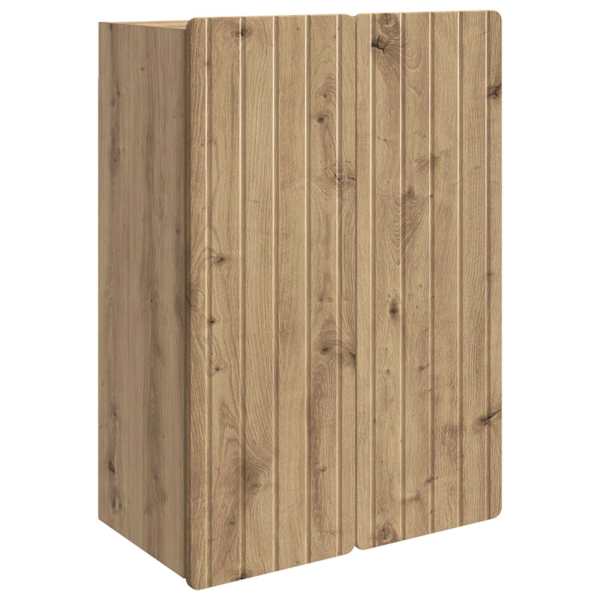 vidaXL Seinale kinnitatav kapp 66 x 34,5 x 92 cm Tehispuit