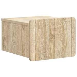 Nástěnný noční stolek 2 pcs Dub sonoma 33 x 34,5 x 24 cm - obrázek 3
