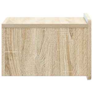Nástěnný noční stolek 2 pcs Dub sonoma 33 x 34,5 x 24 cm - obrázek 6