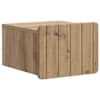 vidaXL Seinale kinnitatav &ouml;&ouml;tis Artisan tamm 33 x 34,5 x 24 cm