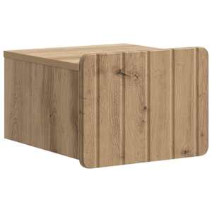 Nástěnný noční stolek 2 ks Dub artisan 33 x 34,5 x 24 cm - obrázek 5