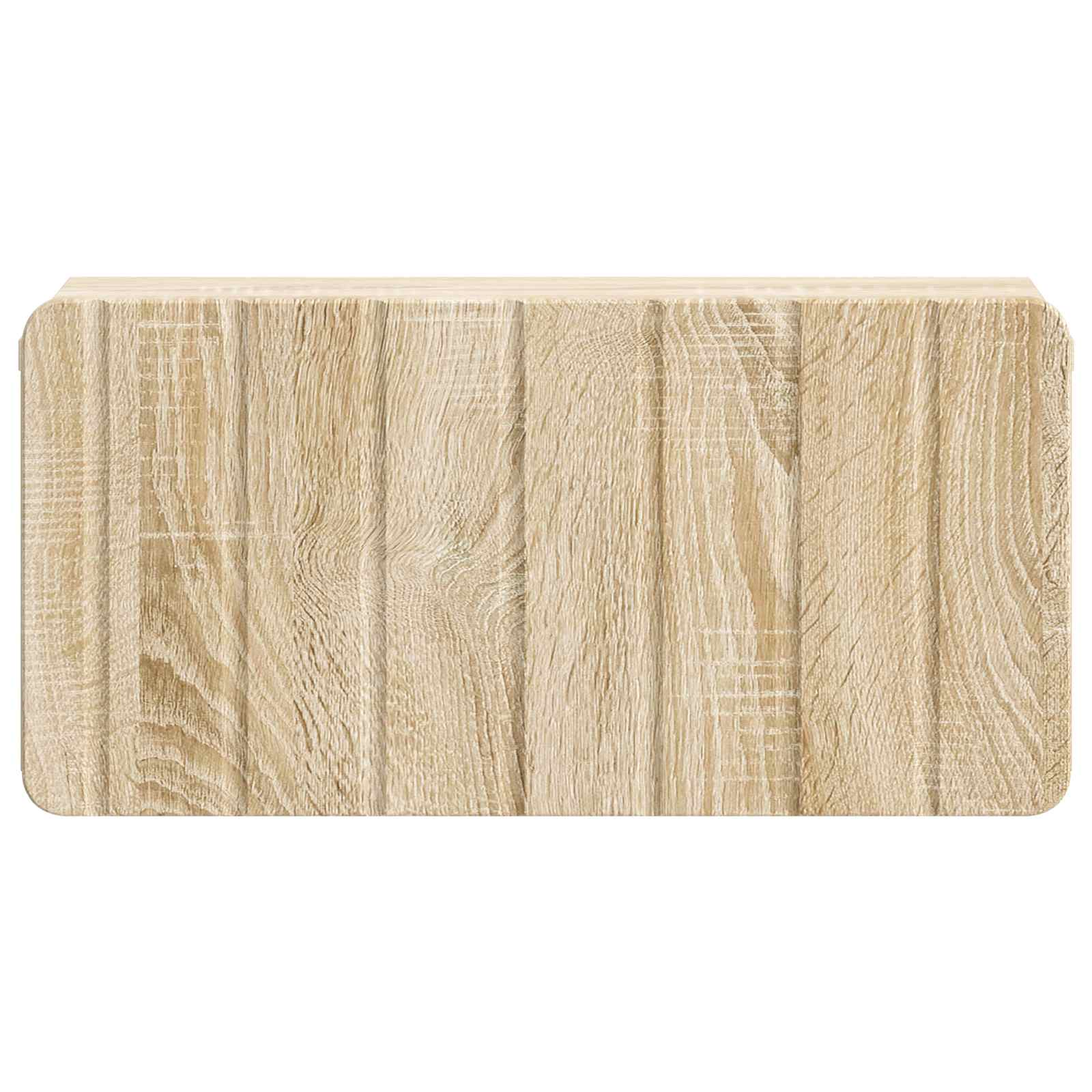 Stenski nočni omarici s predalom Sonoma hrast 49 x 34,5 x 24 cm - slika 4