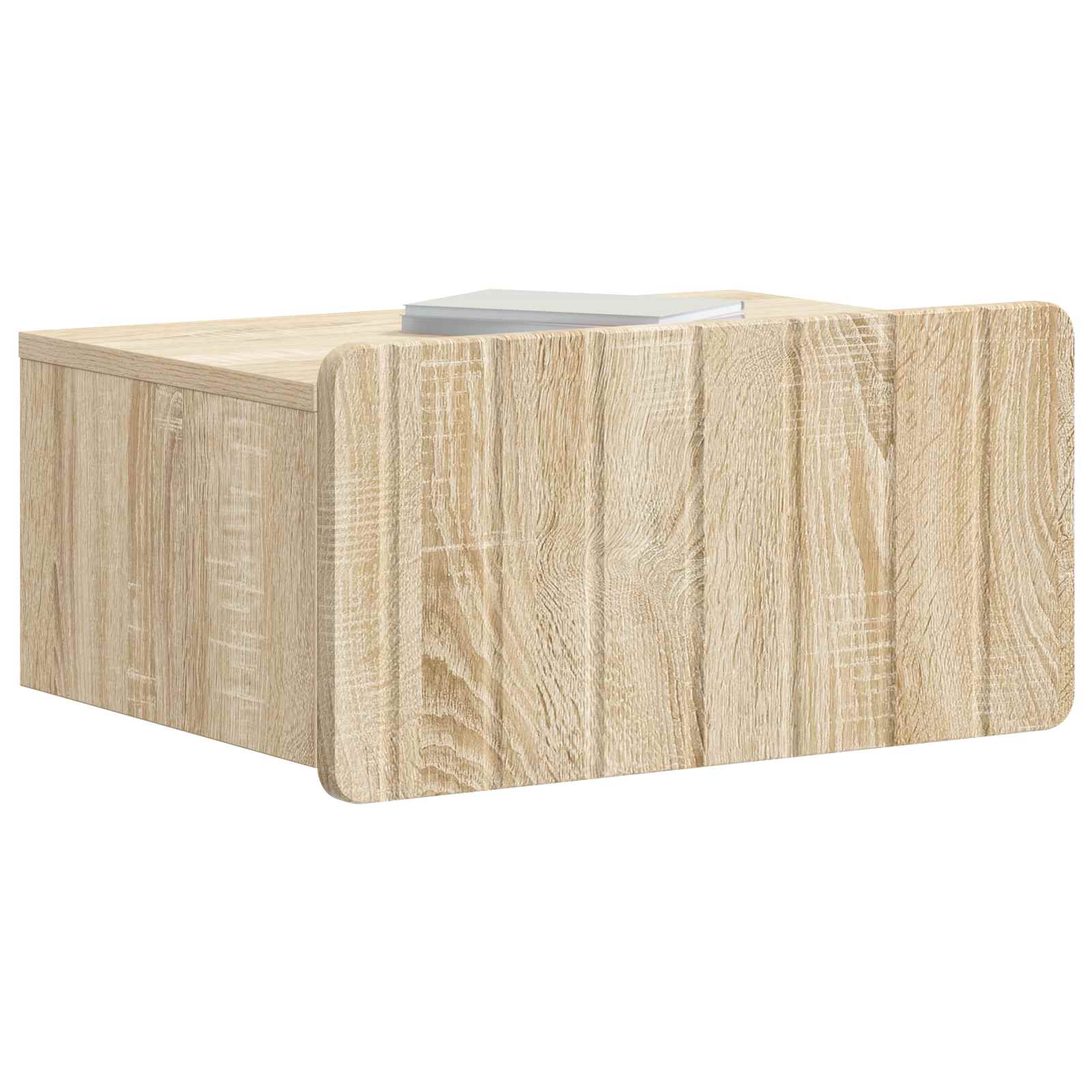 Stenski nočni omarici 2 pcs Sonoma hrast 49 x 34,5 x 24 cm - slika 2