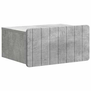 vidaXL Seinale kinnitatav &ouml;&ouml;tis Betoonhall 49 x 34,5 x 24 cm Tehispuit