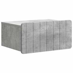 Nástěnný noční stolek 2 pcs Betonově šedá 49 x 34,5 x 24 cm - obrázek 5