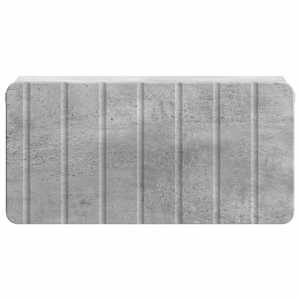 Nástěnný noční stolek 2 pcs Betonově šedá 49 x 34,5 x 24 cm - obrázek 7