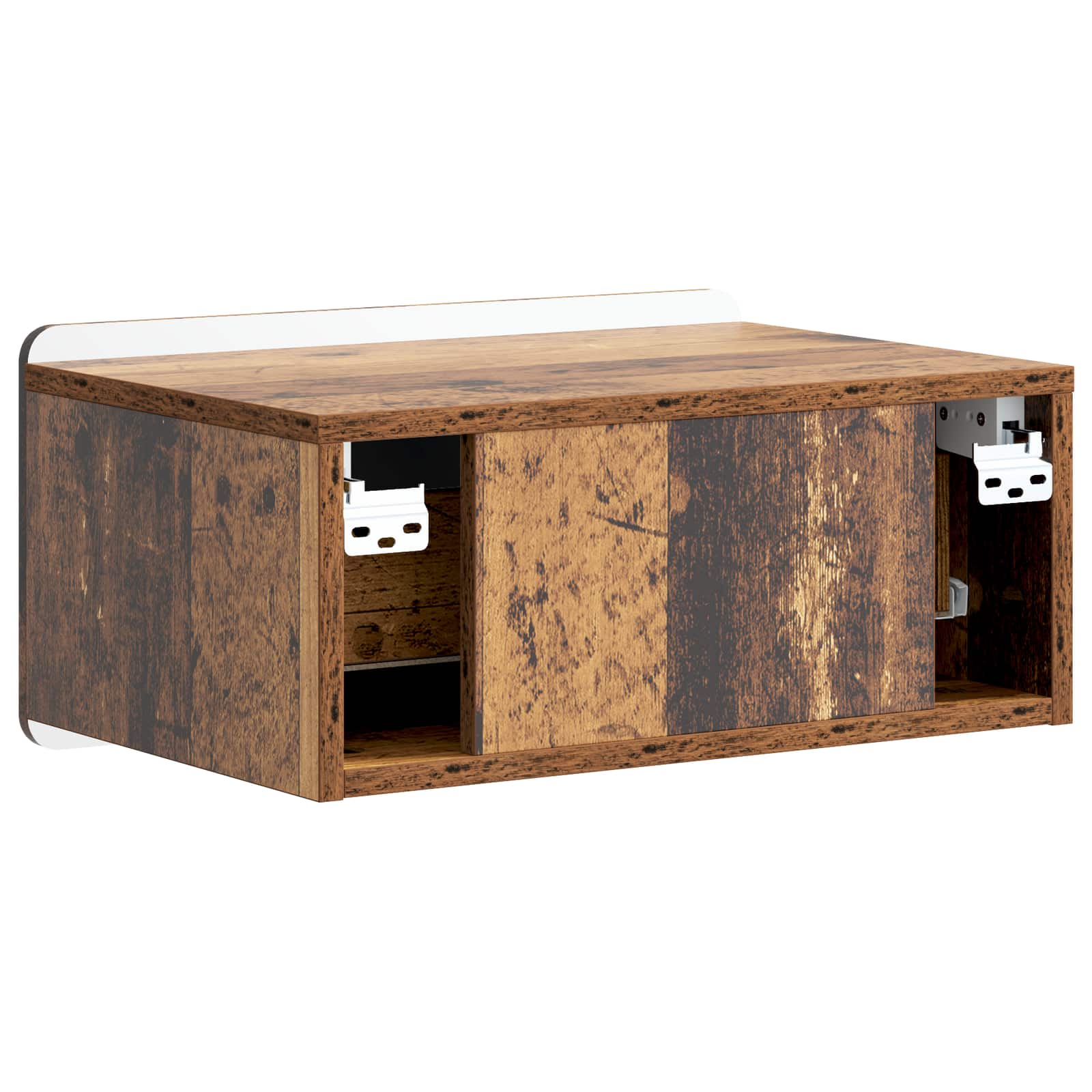 Stenski nočni omarici Star les 49 x 34,5 x 24 cm Inženirski les - slika 6