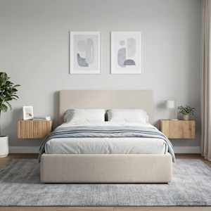 Stenski nočni omarici 2 kos Artisan hrast 49 x 34,5 x 24 cm