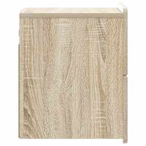 Nástěnný noční stolek 2 pcs Dub sonoma 33 x 34,5 x 43 cm - obrázek 8