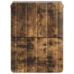 Nástěnný noční stolek 2 pcs Kouřový dub 33 x 34,5 x 43 cm - obrázek 7