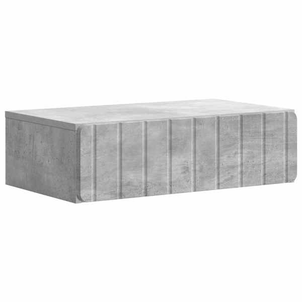 vidaXL Seinale kinnitatav k&uuml;lglaud Betoonhall 59 x 34,5 x 17 cm