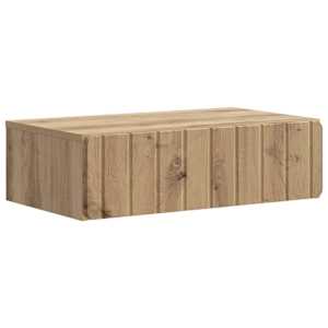 Nástěnný boční stůl 59 x 34,5 x 17 cm Kompozitní dřevo - obrázek 2