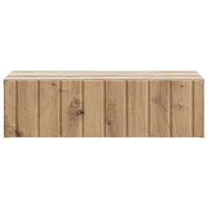 Nástěnný boční stůl 59 x 34,5 x 17 cm Kompozitní dřevo - obrázek 5