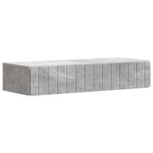 Nástěnný boční stůl Betonově šedá 87,5 x 34,5 x 17 cm - obrázek 2