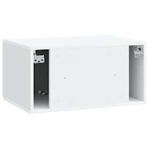 Nástěnná TV skříň 59,5 x 41 x 30 cm Bílá Kompozitní dřevo - obrázek 8