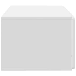 Nástěnná TV skříň 59,5 x 41 x 30 cm Bílá Kompozitní dřevo - obrázek 7