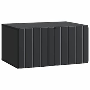 Nástěnná TV skříň 59,5 x 41 x 30 cm Černá Kompozitní dřevo - obrázek 2