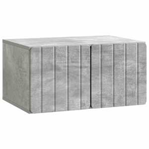 Nástěnná TV skříň 59,5 x 41 x 30 cm Betonově šedá - obrázek 2