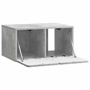 Nástěnná TV skříň 59,5 x 41 x 30 cm Betonově šedá - obrázek 5