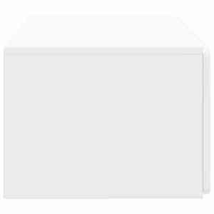 Nástěnná TV skříň 59,5 x 41 x 30 cm Bílá s vysokým leskem - obrázek 7