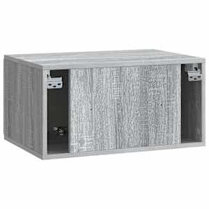 Nástěnná TV skříň 59,5 x 41 x 30 cm Šedý Sonoma - obrázek 8