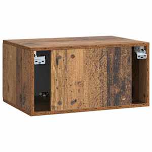 Nástěnná TV skříň 59,5 x 41 x 30 cm Staré dřevo - obrázek 8
