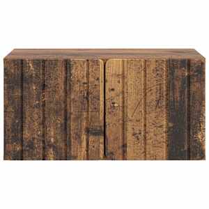 Nástěnná TV skříň 59,5 x 41 x 30 cm Staré dřevo - obrázek 6