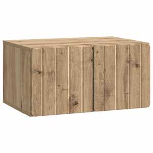 Nástěnná TV skříň 59,5 x 41 x 30 cm Dub artisan - obrázek 2