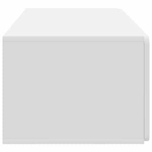 Nástěnná TV skříň 78,5 x 41 x 30 cm Bílá Kompozitní dřevo - obrázek 7