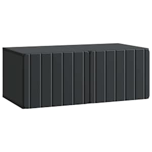 vidaXL Rippuv TV kapp 78,5 x 41 x 30 cm Must Tehispuit