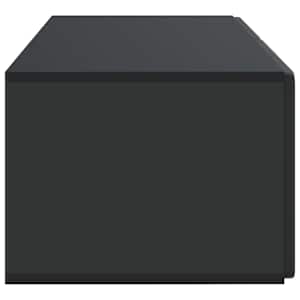 Nástěnná TV skříň 78,5 x 41 x 30 cm Černá Kompozitní dřevo - obrázek 7