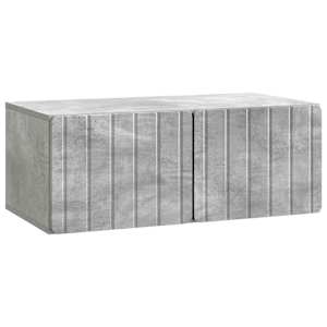 Nástěnná TV skříň 78,5 x 41 x 30 cm Betonově šedá - obrázek 2