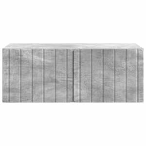 Nástěnná TV skříň 78,5 x 41 x 30 cm Betonově šedá - obrázek 6