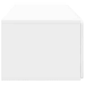 Nástěnná TV skříň 78,5 x 41 x 30 cm Bílá s vysokým leskem - obrázek 7