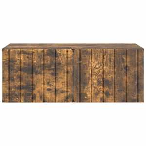 Nástěnná TV skříň 78,5 x 41 x 30 cm Kouřový dub - obrázek 6