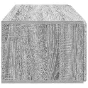 Nástěnná TV skříň 78,5 x 41 x 30 cm Šedý Sonoma - obrázek 7