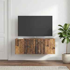 Nástěnná TV skříň 78,5 x 41 x 30 cm Staré dřevo - obrázek 1