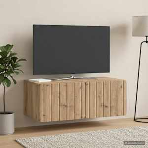 Nástěnná TV skříň 78,5 x 41 x 30 cm Dub artisan - obrázek 1